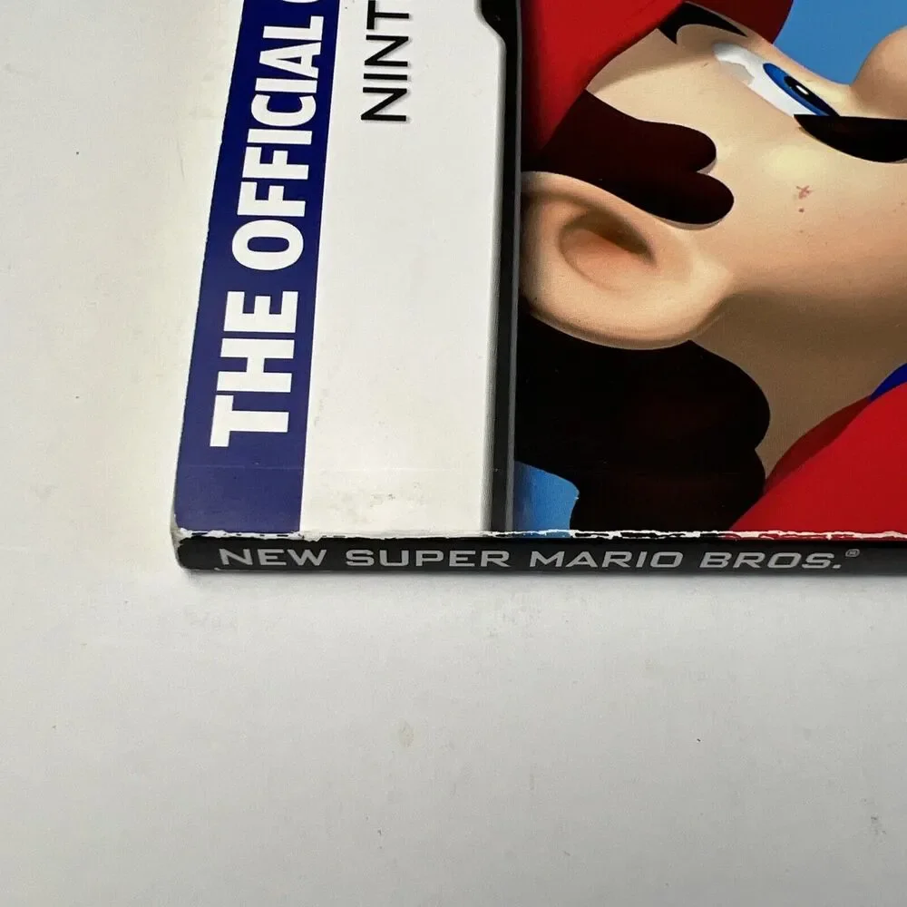 New Super Mario Bros Official Strategy Premiere Guide Book Nintendo Power DS
